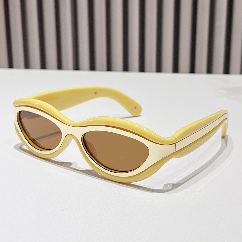 Wholesale Color Combat Retro Outdoor Ultraviolet Sunglasses